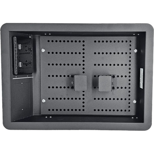 BLACK SMALL RECESSED WALL BOX