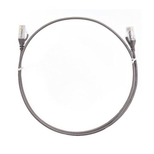 8ware CAT6 Ultra Thin Slim RJ45 Ethernet Network Cable LAN Cord 26AWG 5m Grey