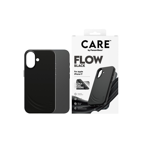 CARE by Panzer Flow Case (MS) - iPhone 17 - Black