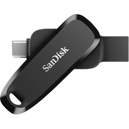 SanDisk SDDDC6-128G-G46 128GB Phone Drive Dual USB Type A-C Black