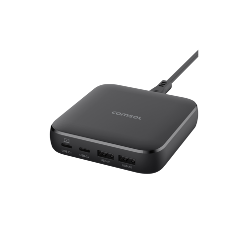 Comsol DC65CAW 65W 4 Port USB Desktop Charger
