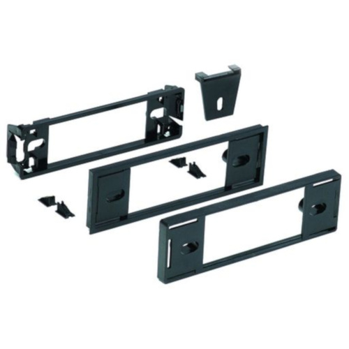 Facia kit for ford Car with New aftermarket stereo system Black colour