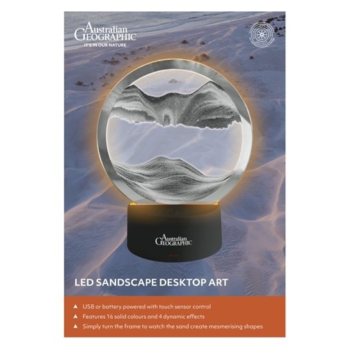Australian Geographic GA0032 LED Sandscape Desktop Art USB or battery Power 
