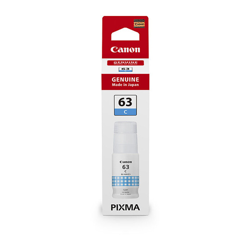 Canon GI63 Cyan Ink Bottle