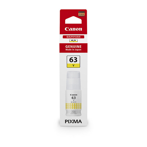 Canon GI63 Yellow Ink Bottle