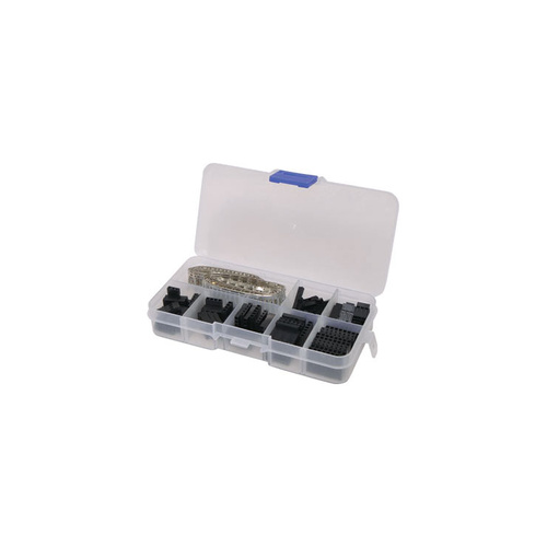 Header Connector Housing Kit 310pc 2.54mm Male & Female Crimp Pins 
