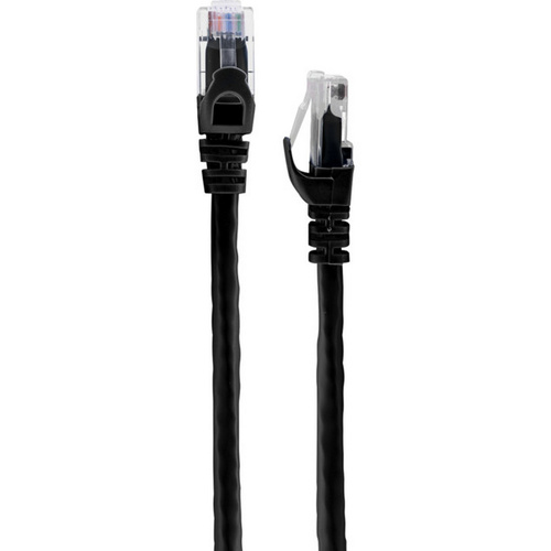 2M Black CAT6 Patch Lead Pro2