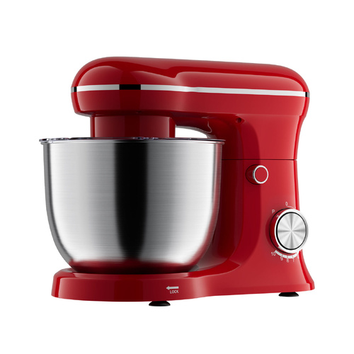 Healthy Choice MMX1200R 400W Mix Master 5L Kitchen Stand - Bowl&Whisk Beater-Red