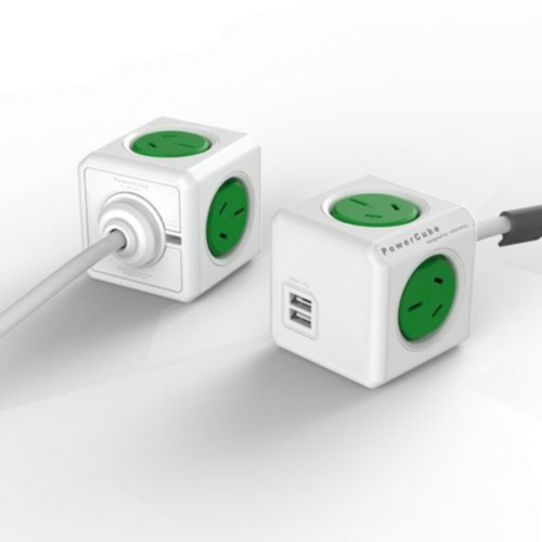 Powercube Extended USB - 4 Outlets / 2 USB