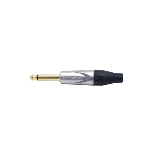 Amphenol PD1425 6.3mm Pro Gold Mono Phono Plug 