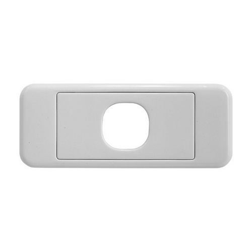 1 Gang Architrave Plate Suits Clipsal