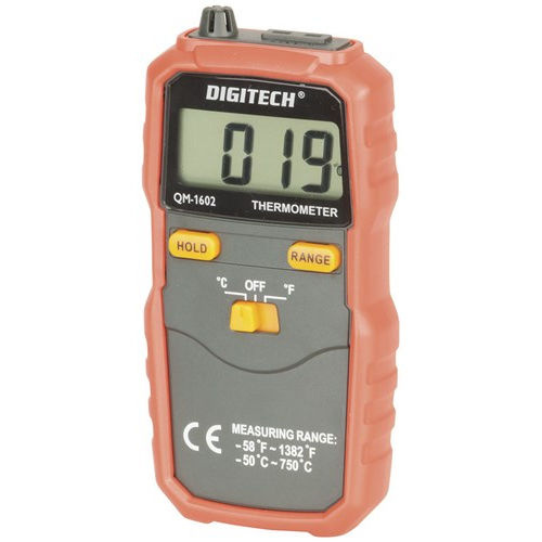 Jumbo Display Inside & Outside Thermometer by Digitech
