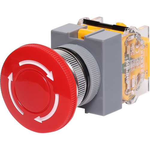 S0824 1NO1NC Emergency Stop Push Lock Turn Reset Switch
