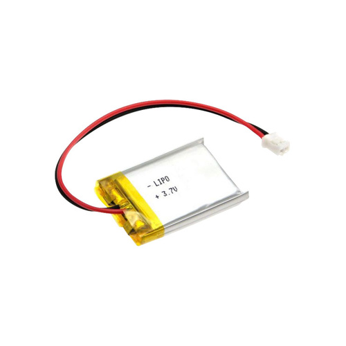 3.7V 400mAh Polymer Lithium Ion Battery LiPo Standard 2-Pin JST-PH Connector
