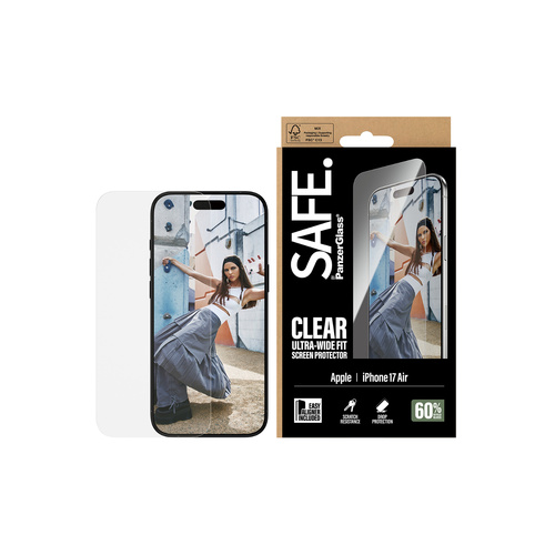 SAFE by PanzerGlass UltraWide Fit SP - iPhone Air