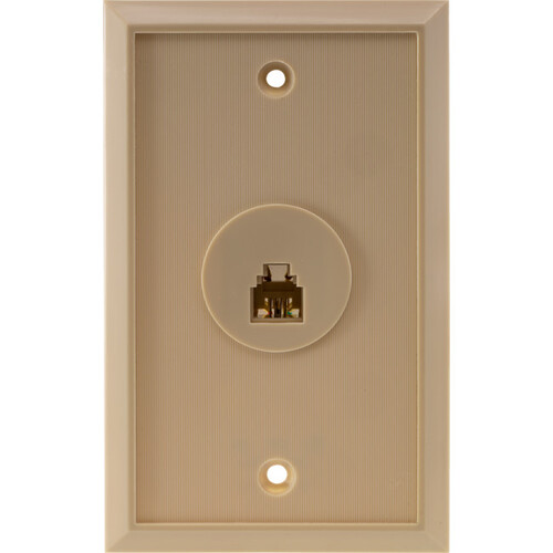 Modular Telephone Wall Plate